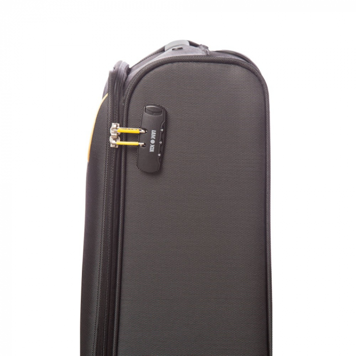 Troler mic  METROPOLIS gri cu galben 55 cm [3]