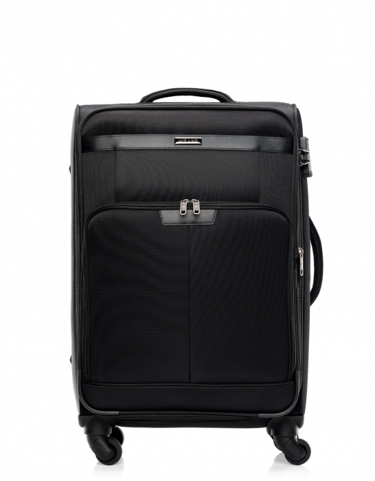 Troler  South 55cm, Mirano, Poliester, Negru [3]