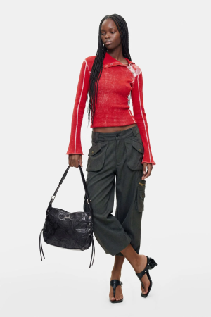Geanta umar/crossbody dama, Desigual seria Siroco Quincy - Negru [5]