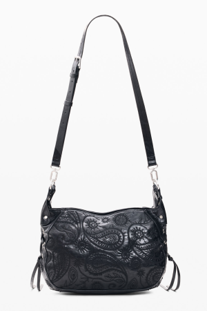Geanta umar/crossbody dama, Desigual seria Siroco Quincy - Negru [6]