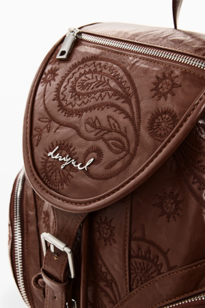 Rucsac mic de dama Desigual, seria Siroco Tula Mini - Maro camel [3]