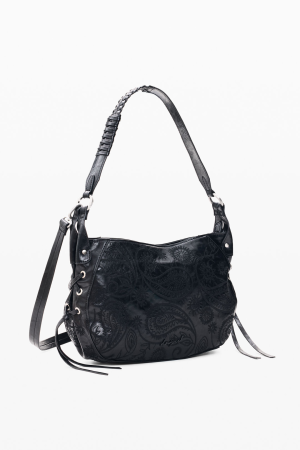Geanta umar/crossbody dama, Desigual seria Siroco Quincy - Negru [1]