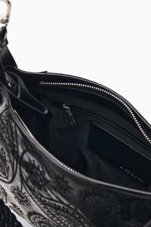 Geanta umar/crossbody dama, Desigual seria Siroco Quincy - Negru [4]