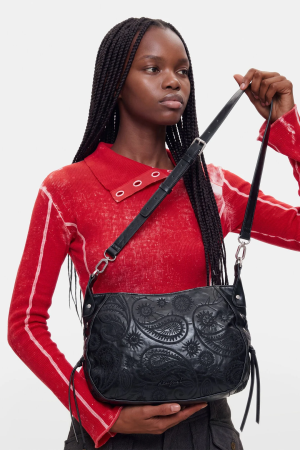 Posete - Geanta umar/crossbody dama, Desigual seria Siroco Quincy - Negru