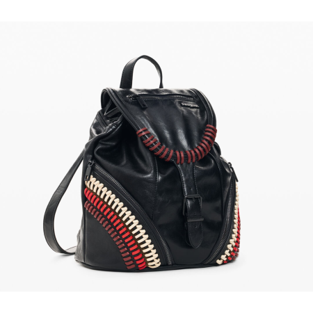 Rucsacuri - Rucsac mic de dama Desigual, seria Sonique Tula Mini - Negru