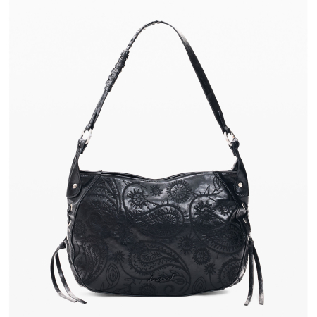 Geanta umar/crossbody dama, Desigual seria Siroco Quincy - Negru [2]