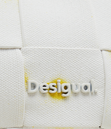 Geanta mica de mana si umar Desigual, BOLS NEW SPLATTER DORTMUND - Alb [6]