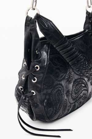 Geanta umar/crossbody dama, Desigual seria Siroco Quincy - Negru [3]