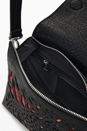 Geanta umar/crossbody dama, Desigual seria Notus Print Phuket - Negru [2]