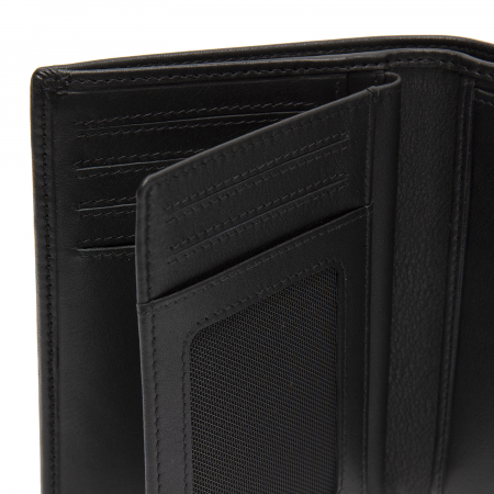 Portofel barbati, The Chesterfield Brand, cu protectie anti scanare RFID, din piele naturala, Hanson, Negru [3]