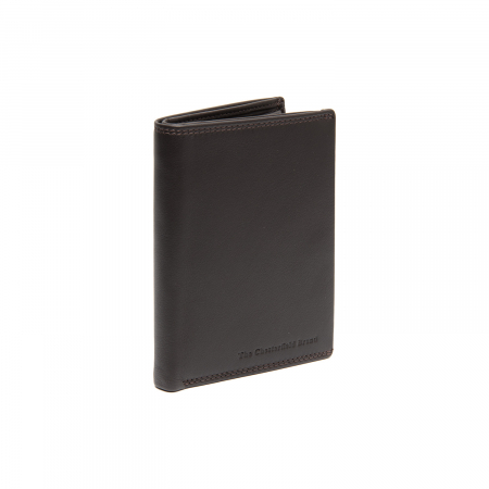Portofele - Portofel barbati, The Chesterfield Brand, cu protectie anti scanare RFID, din piele naturala, Hanson, Maro inchis