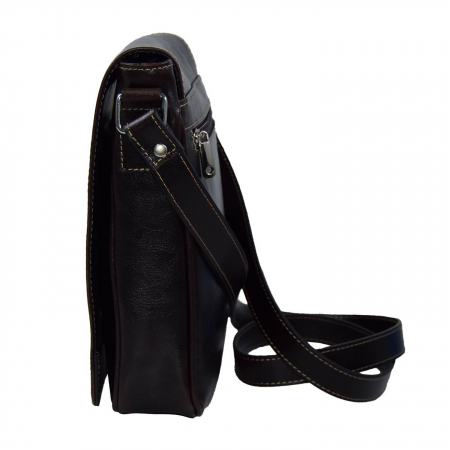 Borseta de barbati din piele naturala, model 04, Maro vintage [2]