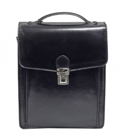Borseta din piele vachetta, model S4408, Negru [1]