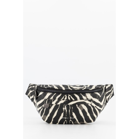 Borseta (marsupiu) de brau Kendall + Kylie, Nora, Negru mix [3]