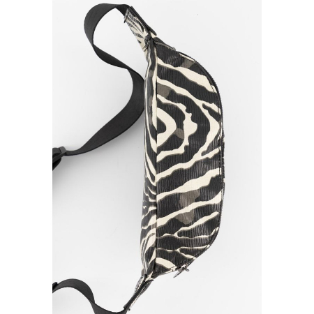 Borseta (marsupiu) de brau Kendall + Kylie, Nora, Negru mix [2]