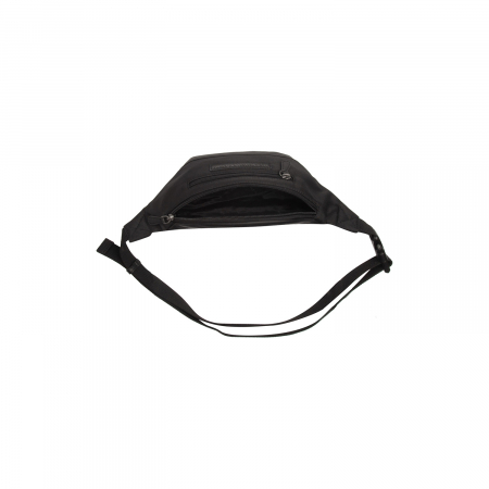 Borseta (marsupiu) de brau si umar The Chesterfield Brand, din piele si nylon, model Velta, Negru [1]