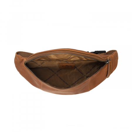 Borseta (marsupiu) de brau The Chesterfield Brand, din piele, model Eden, Maro coniac [3]