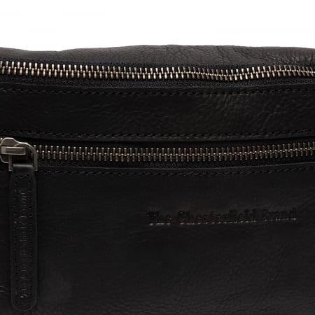 Borseta (marsupiu) de brau The Chesterfield Brand, din piele naturala, Severo, Negru [1]