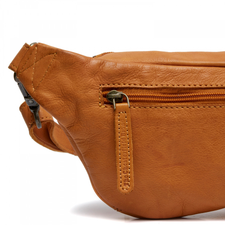 Borseta (marsupiu) de brau The Chesterfield Brand, din piele naturala, Severo, Galben ocru [2]