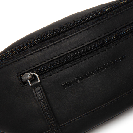 Borseta (marsupiu) de brau, The Chesterfield Brand, din piele naturala, Brana, Negru [1]