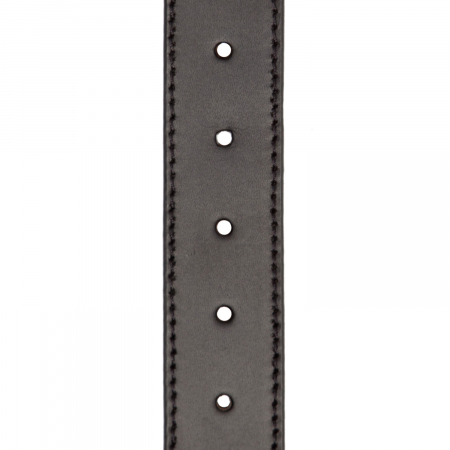 Curea pentru blugi din piele naturala, The Chesterfield Brand, Tanaro, Negru [3]