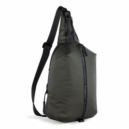 Borsete - Geanta barbati crossbody bugatti, seria Blanc, Verde olive