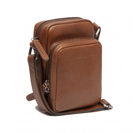 Geanta barbati din piele naturala, The Chesterfield Brand, Toulouse, Maro coniac