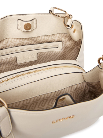 Geanta Boston dama, Liu Jo, AA6185, Ecru [3]