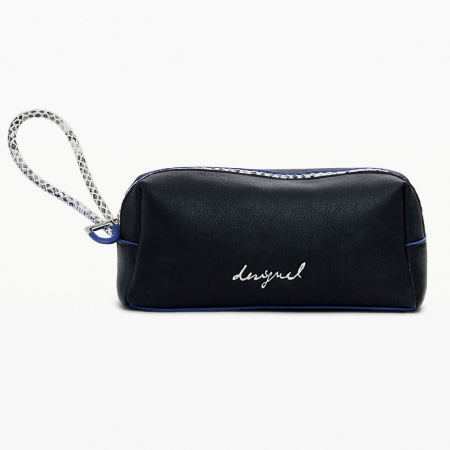 Geanta cosmetice, Desigual, seria Capsule Tiny, Negru [3]