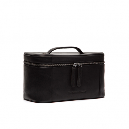 Geanta cosmetice, The Chesterfield Brand, piele naturala, Limone, Negru [1]