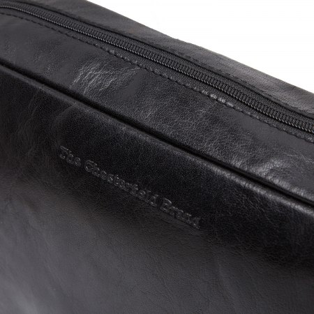 Geanta cosmetice, The Chesterfield Brand, piele naturala, Marina, Negru [3]