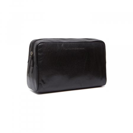 Geanta cosmetice, The Chesterfield Brand, piele naturala, Marina, Negru