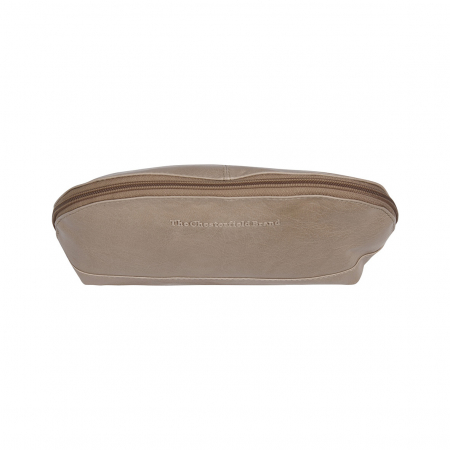 Geanta cosmetice, The Chesterfield Brand, piele naturala, Torino, Bej [2]