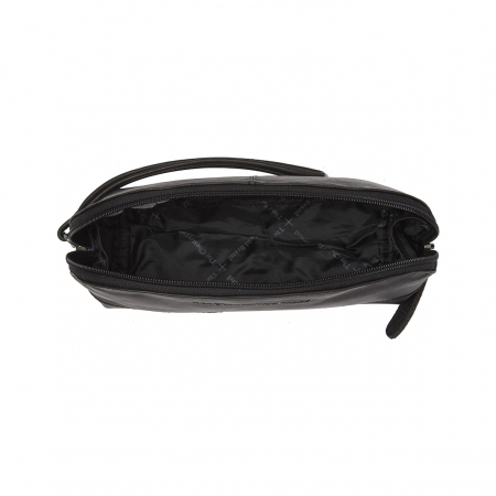 Geanta cosmetice, The Chesterfield Brand, piele naturala, Venezia, Negru [4]