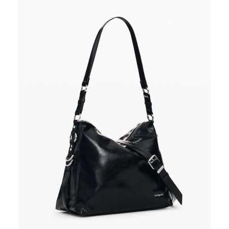 Posete - Geanta crossbody dama, Desigual seria Nexus Luma - Negru intens