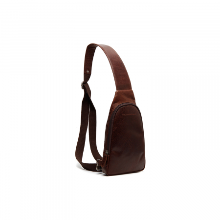 Geanta crossbody din piele naturala, The Chesterfield Brand, Bari, Maro coniac [12]