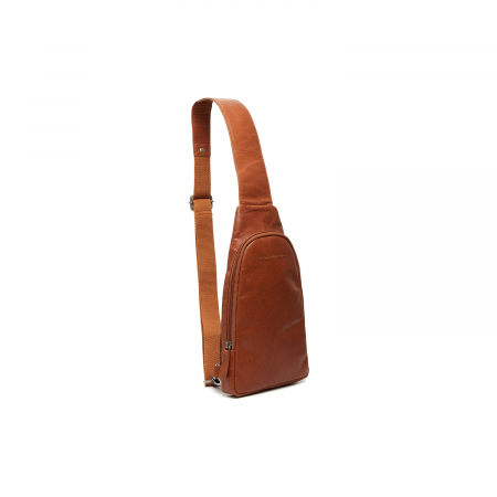 Geanta crossbody din piele naturala, The Chesterfield Brand, Bari, Maro coniac [6]