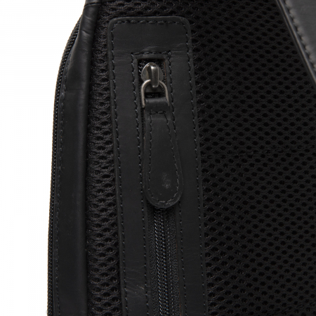 Geanta crossbody, din piele naturala, The Chesterfield Brand, Bowey, Negru [5]