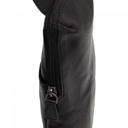 Geanta crossbody din piele naturala, The Chesterfield Brand, Cambridge, Negru [4]