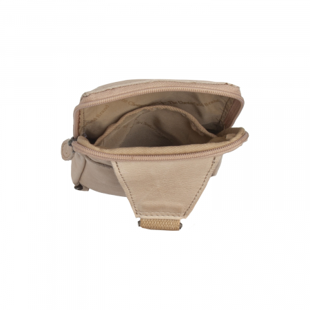 Geanta crossbody din piele naturala, The Chesterfield Brand, Cambridge, Bej [2]