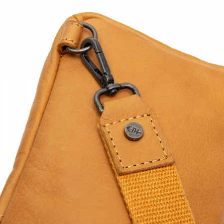 Geanta crossbody din piele naturala, The Chesterfield Brand, Cambridge, Galben ocru [4]