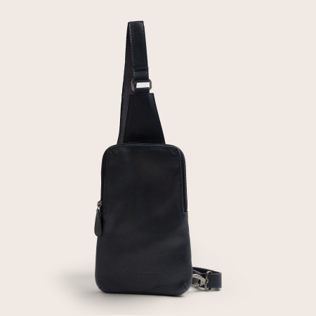 Geanta crossbody din piele naturala, The Chesterfield Brand, Isley, Bleumarin [7]