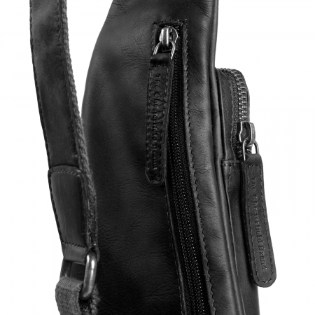 Geanta crossbody din piele naturala, The Chesterfield Brand, Logan Negru [4]