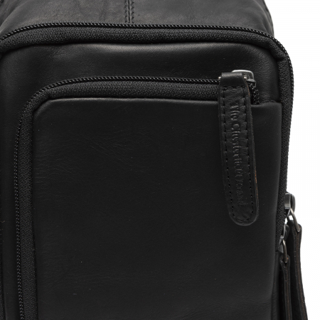 Geanta crossbody, The Chesterfield Brand, din piele naturala, Riga, Negru [3]