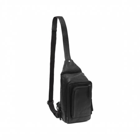 Geanta crossbody, The Chesterfield Brand, din piele naturala, Riga, Negru [1]