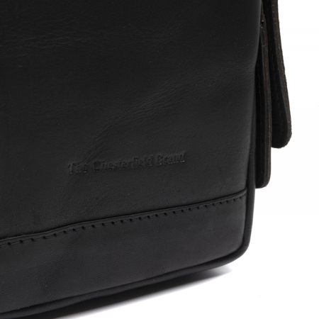 Geanta crossbody, The Chesterfield Brand, din piele naturala, Riga, Negru [4]
