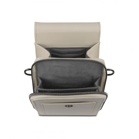 Geanta dama crossbody, bugatti, cu compartiment pentru telefon, seria Almata 496653, Bej [3]