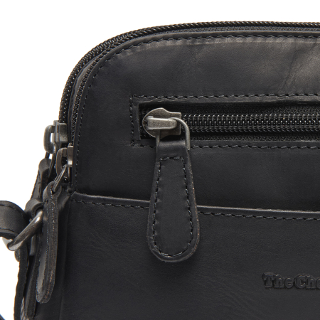 Geanta dama crossbody, piele naturala, The Chesterfield Brand, Vionne, Negru [4]