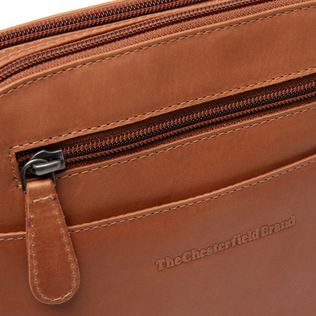 Geanta dama crossbody, piele naturala, The Chesterfield Brand, Vionne, Maro coniac [4]