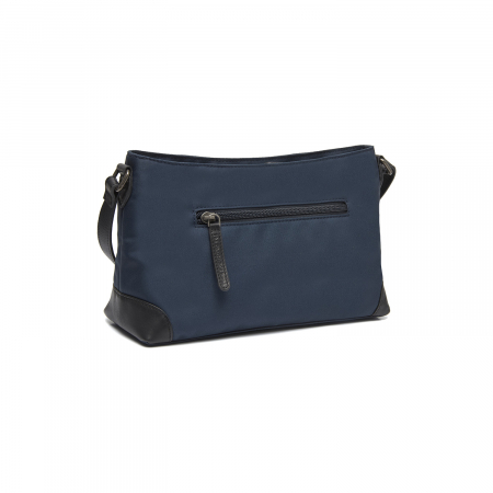 Geanta dama din nylon si piele naturala, The Chesterfield Brand, Nevon, Bleumarin [5]